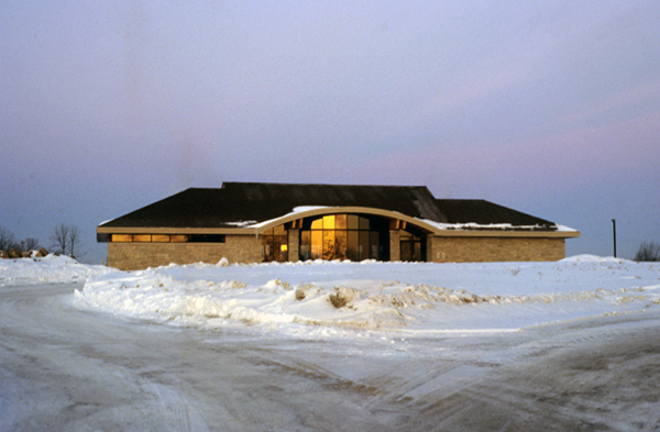 Fischer Visitor Center winter 1996